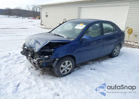 2008 Hyundai Accent Gls z USA, uszkodzony, nr VIN KMHCN46C68U279414